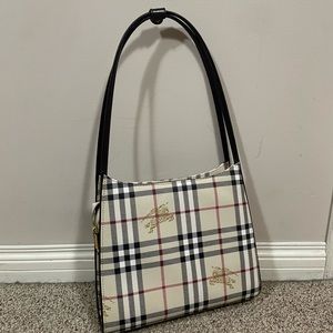Burberry Of London Beige Shoulder Purse